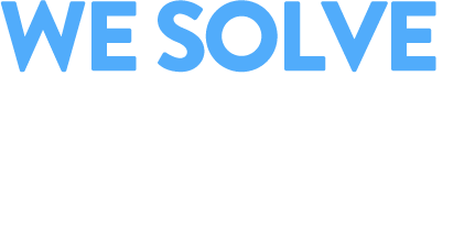 We solve plumbing problems